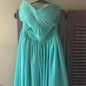 Turquoise Bridesmaid/Formal Dress